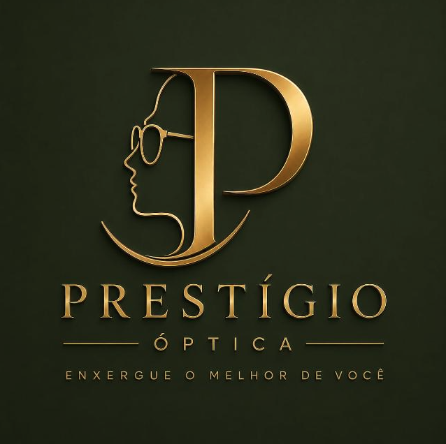 Logotipo Prestígio Óptica